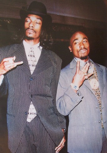 Snoop Dogg and Tupac Shakur Poster